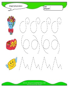 Çizgi Çalışma Sayfaları